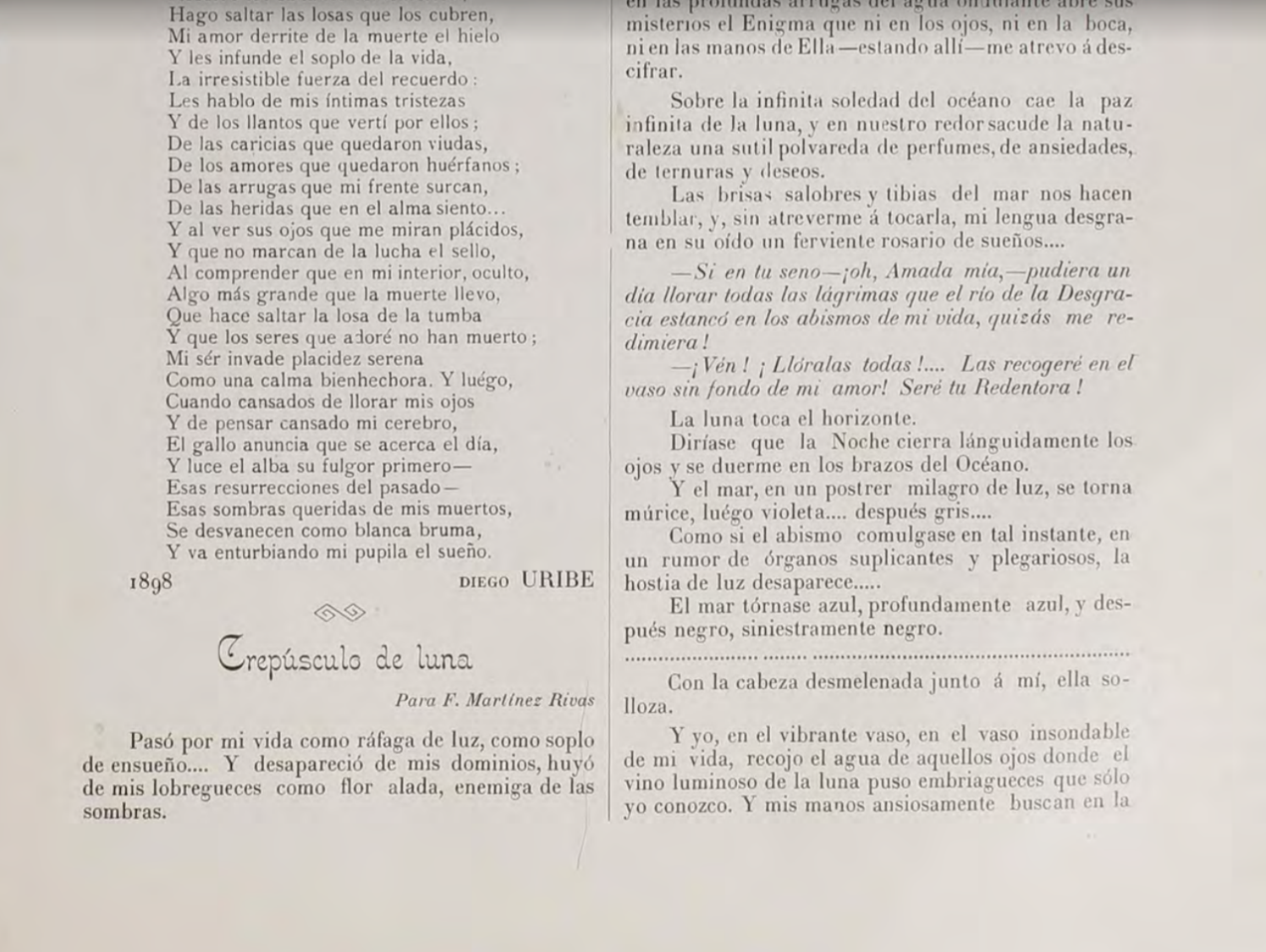 Crepúsculo de luna 